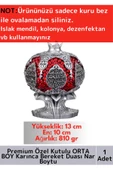 Premium Özel Kutulu Antik Gümüş Renk Canlılık Pozitiflik Dekoratif Karınca Bereket Duası Nar Boytu - 1