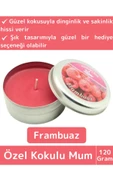 Premium Özel Metal Kutulu Arınma Huzur Meditasyon Yoga Esans Dekoratif Mum Oda Kokusu 120 Gram - 1