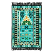 Shark Anadolu Seccade Kilim 6 Turkuaz - 1