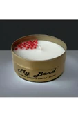 MY BEAD Soya Wax BEYAZ SABUN Kokulu Vegan Mumlar 180 cc - 7