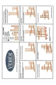 VEHER Ahşap (Çam) ALTIN VARAK Renk 6 Katlı Bitki Standı, Kilitlenebilir Tekerlekler + Mini Bahçe Seti - 5