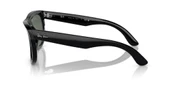 Ray-Ban Wayfarer Reverse Güneş Gözlüğü RBR0502S 6677VR Black Dark Green 50 Ekartman - 3