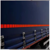 Tüvtürk Onaylı 5 Metre Kırmızı Parçalı Reflektörlü Reflektif Fosforlu Şerit Bant Kesikli İkaz Bandı thumbnail 3