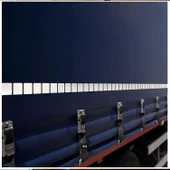 Tüvtürk Onaylı 5 Metre Beyaz Parçalı Reflektörlü Reflektif Fosforlu Şerit Bant Kesikli İkaz Bandı thumbnail 3