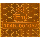 Tüvtürk Onaylı 5 Metre Sarı Parçalı Reflektörlü Reflektif Fosforlu Şerit Bant Kesikli İkaz Bandı thumbnail 4