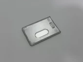 Manyetik Sinyal Engelleyici Çift Hazneli Şeffaf Kartlık 5 Adet - 2