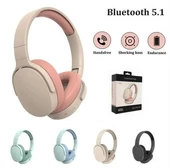 P2961 Pembe Kulak Üstü Kablosuz Bluetooth Kulaklık - 2