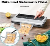 Küchen Pratic VS7210 Ev Tipi Elektrikli Vakum Makinesi + 10 Adet Vakum Poşeti - 4