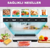 Küchen Pratic VS7210 Ev Tipi Elektrikli Vakum Makinesi + 10 Adet Vakum Poşeti - 2