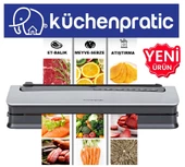 Küchen Pratic VS6310 Ev Tipi Elektrikli Vakum Makinesi + 10 Adet Vakum Poşeti - 1