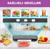 Küchen Pratic VS6910 Ev Tipi Elektrikli Vakum Makinesi - 10 Adet Vakum Poşeti Hediye - 2