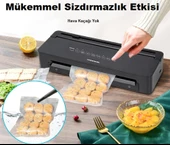 Küchen Pratic VS8010 Ev Tipi Elektrikli Vakum Makinesi + 10 Adet Vakum Poşeti - 4