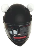 PELUŞ KASK KULAĞI (JK-P1) PANDA KULAK - BEYAZ - 1
