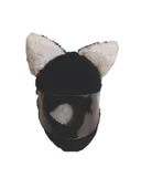 Jiekai K114 KEDİ VE KÖPEK KASKI Mod7 Cat Woman - 2