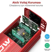 KOBB KBN750 12V/220V Tam Sinüs Dönüştürücü İnvertör 750Wat - 4