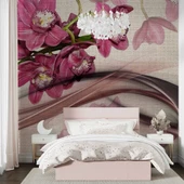 Pembe Çiçek Duvar Kağıdı thumbnail 2