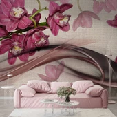 Pembe Çiçek Duvar Kağıdı thumbnail 1