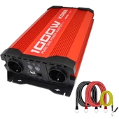 KOBB KBN1000 12V/220V Tam Sinüs Dönüştürücü İnvertör 1000Watt - 1