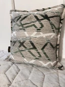 NİVEMESHOME KIRLENT KILIFI 45X45 MATEO 63-04 YEŞİL-KREM - 1