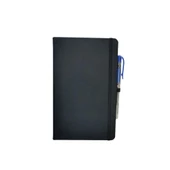 Tarihsiz 13x21 Siyah Çizgili Defter ivory Kağıt - 1