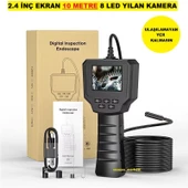 2.4 İNÇ EKRAN 10 METRE 8 LED YILAN KAMERA - 1