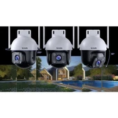 TENDA 2MP CH3 Kablosuz Outdoor Pan/Tilt IP Kamera thumbnail 3
