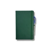 Tarihsiz 13x21 Yeşil Çizgili Defter ivory Kağıt - 1