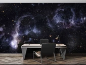 Galaksi Yıldızlar Manzaralı Duvar Kağıdı Baskı thumbnail 4