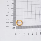 Başak Model Spor 14 Ayar Halka Altın Küpe thumbnail 5