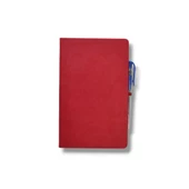 Tarihsiz 13x21 Kırmızı Çizgili Defter ivory Kağıt - 3