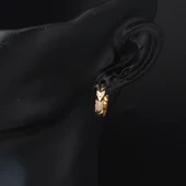 Başak Model Spor 14 Ayar Halka Altın Küpe thumbnail 2