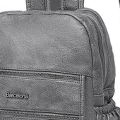 Yıkama Deri Sırt Askılı Kadın Çantası 21-K Barcelona 1902 - 4