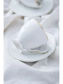 Acar SYT5714 Desenli Porselen Kahve Fincanı Takımı 6'lı thumbnail 3