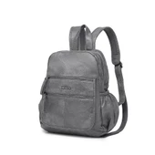 Yıkama Deri Sırt Askılı Kadın Çantası 21-K Barcelona 1902 - 3