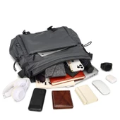 Gumi Kumaş Smart Bags Uniseks Postacı Çantası 8763 - 7