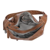 Yıkama Deri Hem Sırt Hem Omuz Kadın Çantası 21-K Barcelona 1890 - 7