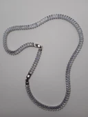 Çelik suyolu gümüş kolye - 3