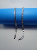 Çelik suyolu gümüş kolye - 4