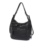 Yıkama Deri Hem Sırt Hem Omuz Kadın Çantası 21-K Barcelona 1890 - 3