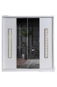 Ayasofya 180 X 59 X 212 Sürgülü Dolap-beyaz-aynalı-ücretsiz Nakliye Montaj - 1