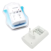 Beston BST-C802  Pil Şarj Cihazı AA AAA  9 Volt Pil Şarj Cihazı 4 Lü Şarj Aleti - 3