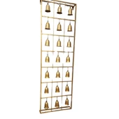 T.Concept Dekoratif Zilli Metal Duvar Aksesuarı Gold - 2