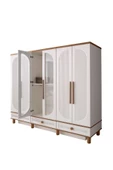 Ücretsiz Montaj-%100 MDF-Aytaşı-Bohem Zerda Yatak Odası Takımı-Bazasız - 5