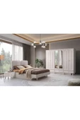 Ücretsiz Montaj-%100 MDF-Aytaşı-Bohem Roman Yatak Odası Takımı-Bazasız - 2