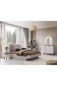 Ücretsiz Montaj-%100 MDF-Aytaşı-Bohem Zerda Yatak Odası Takımı-Bazasız - 2