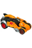 Trex Dinazor Figür Araba Sürtmeli Teker Transformers Robot Dinozor 15cm TURUNCU - 5