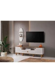Ücretsiz Montaj-%100 Mdf-ceviz-bohem Platin Yemek Odası Takımı - 4