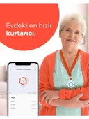 Fonri Akıllı Kablosuz SOS Panik Butonu, 2 Yıl Garantili, Google Asistan ve Tuya Destekli, Wifi, Çoklu bildirim - 2