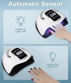 Fontenay SUN X11 Uv Led Tırnak Kurutucu 280 Watt 66 Led Protez Tırnak Kalıcı Oje Kurutma Makinası - 4