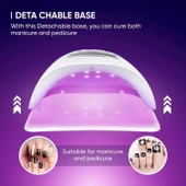 Fontenay SUN X15 Uv Led Tırnak Kurutucu 280 Watt 66 Led Protez Tırnak Kalıcı Oje Kurutma Makinası - 4